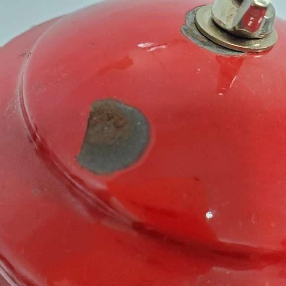 Coleman Lantern 200A Red Vintage Single Mantle Gas Camping Light NOT TESTED - Picture 10 of 16